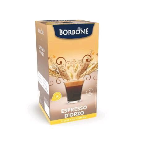 BORBONE BOX CIALDE 44mm MISCELA ORZO CONF 18 Pz.